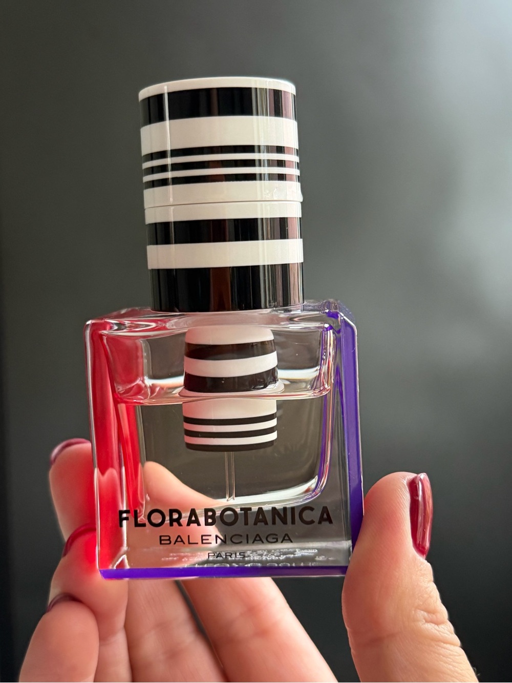 Balenciaga Florabotanica Perfume Bottle - Pink & Purple Accents